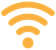 yellow wifi icon
