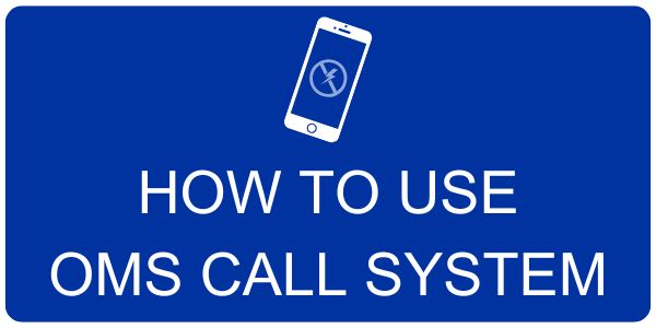 How to use OMS Call System Button with a phone icon for mobile viewing